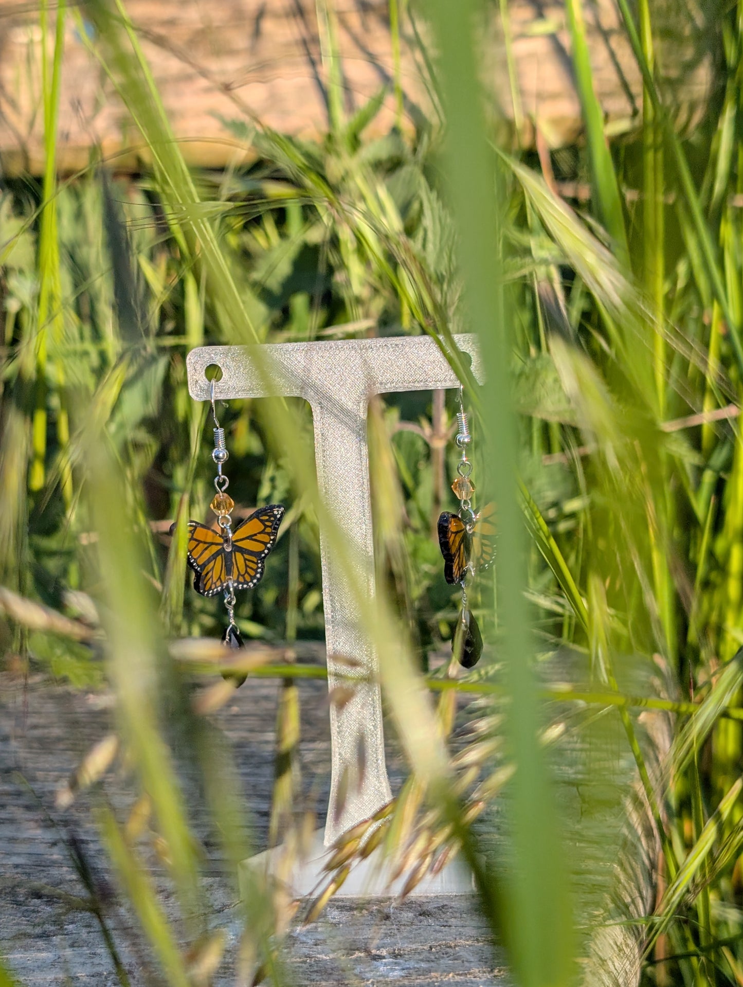 Monarch Falter Ohrhänger