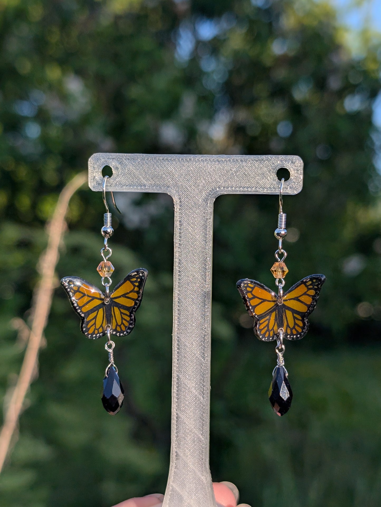 Monarch Falter Ohrhänger