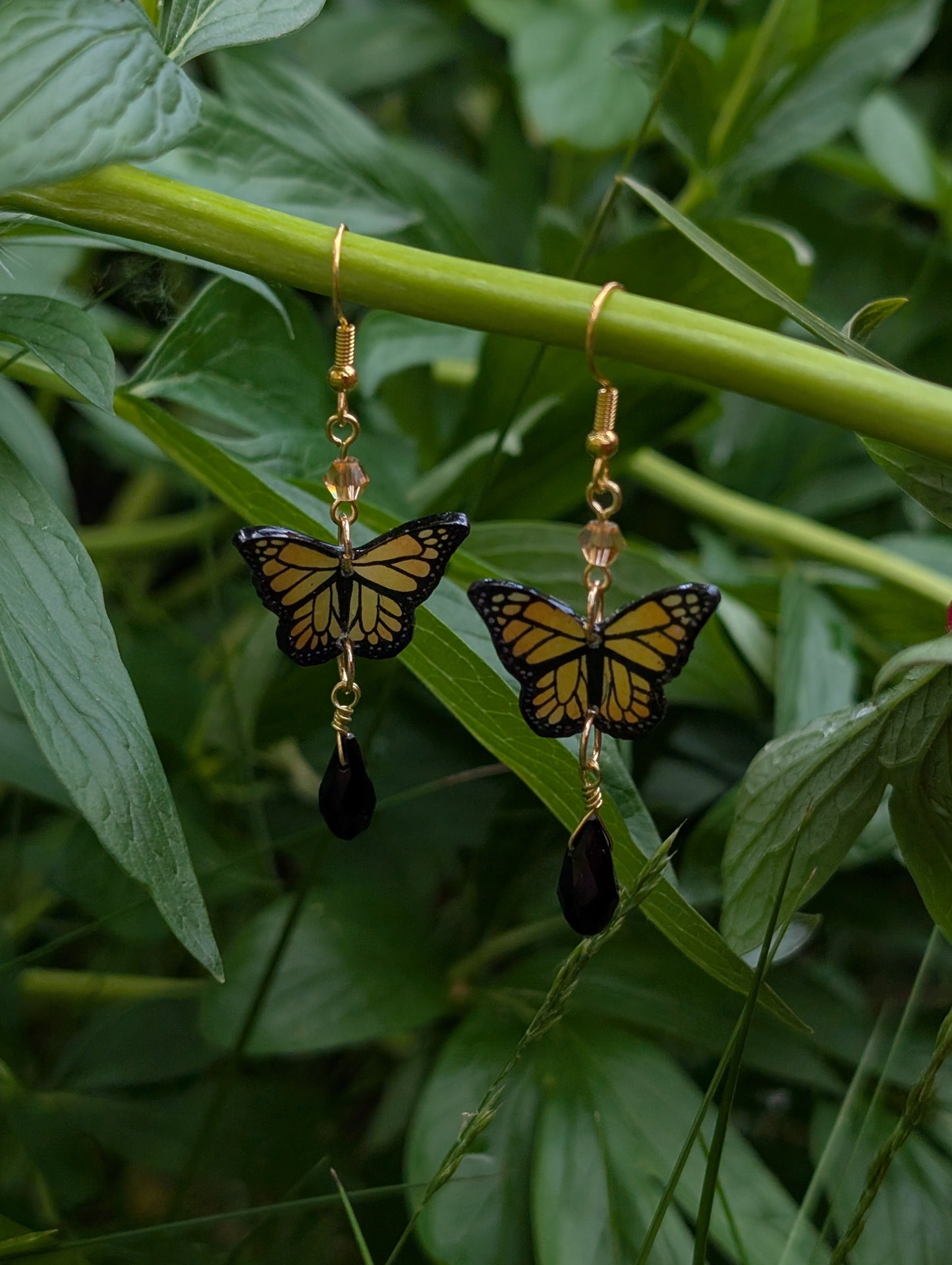 Monarch Falter Ohrhänger
